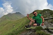 31 Pizzo Scala (2427 m) a sx , Cima Lemma (2348 m) alle mie spalle